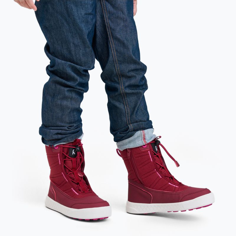 Children's snow boots Reima Hankinen jam red 8