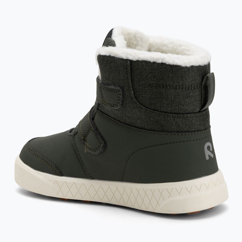 Children's snow boots Reima Pyrytys thyme green 3