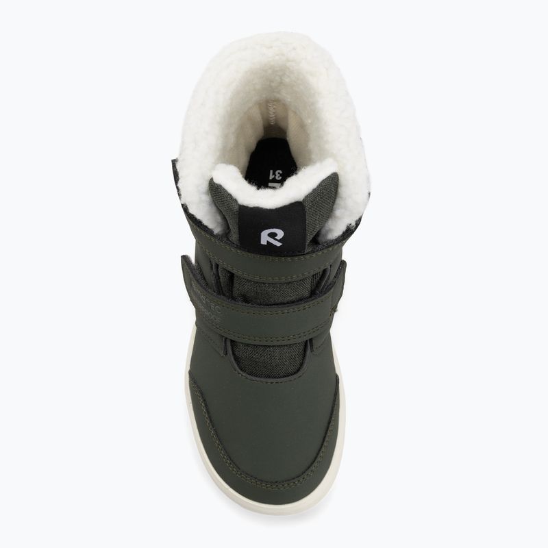 Children's snow boots Reima Pyrytys thyme green 5