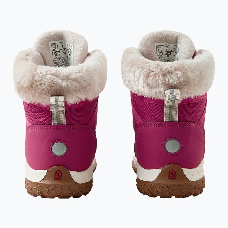 Children's snow boots Reima Samooja rosy berry 4