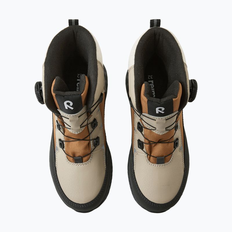 Children's snow boots Reima Hallava Quicklock earthy beige 6