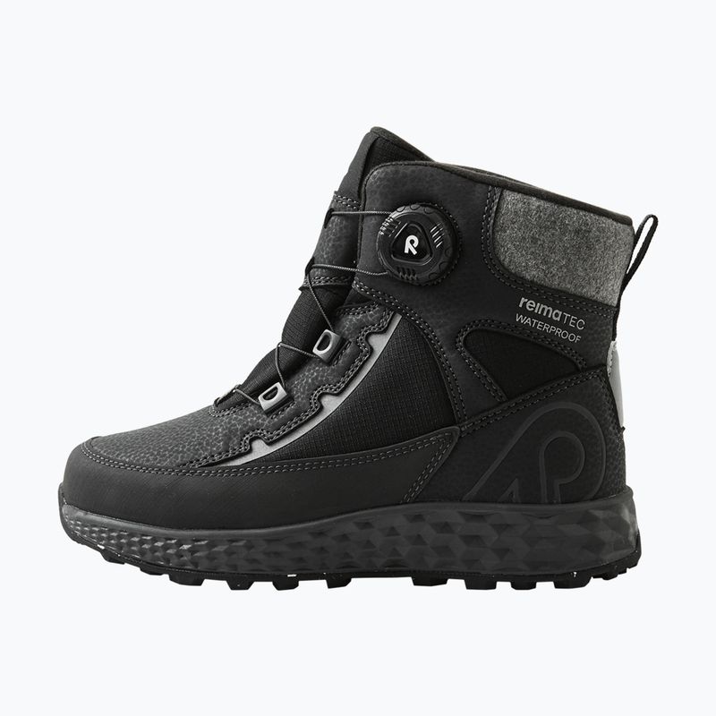 Children's snow boots Reima Hallava Quicklock black 8