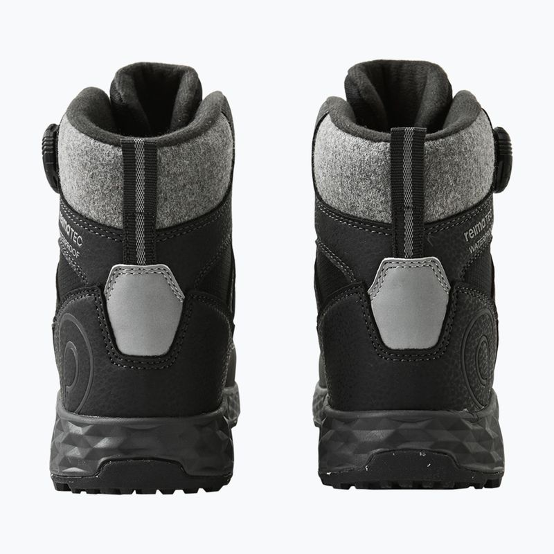 Children's snow boots Reima Hallava Quicklock black 11