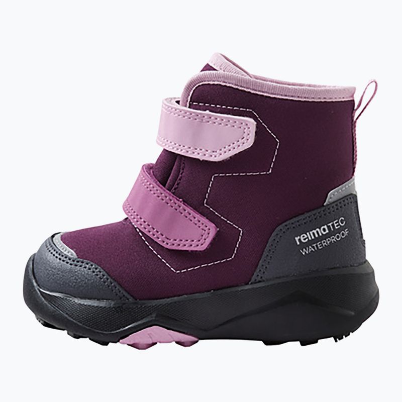 Children's snow boots Reima Talviuni deep purple
