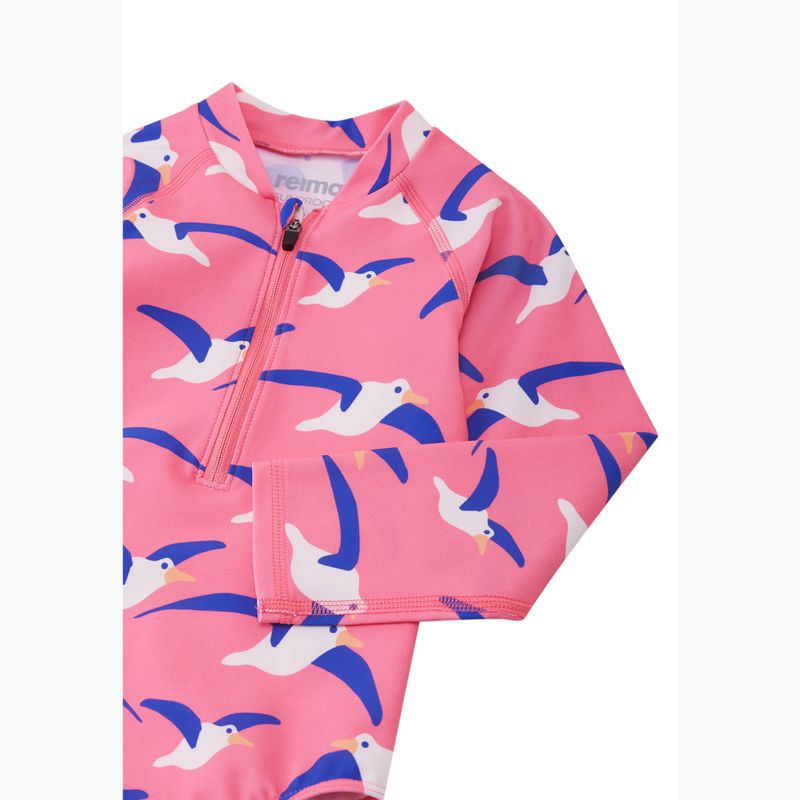 Children's one-piece swimsuit Reima Pihlis soft coral 3