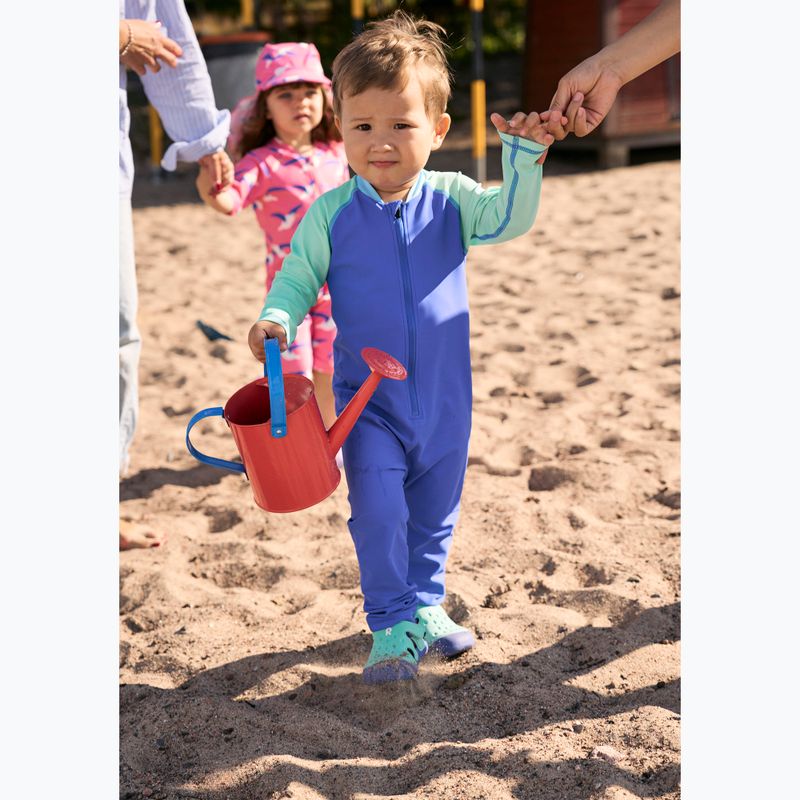 Children's UPF 50+ suit Reima Polskii sparkly blue 3