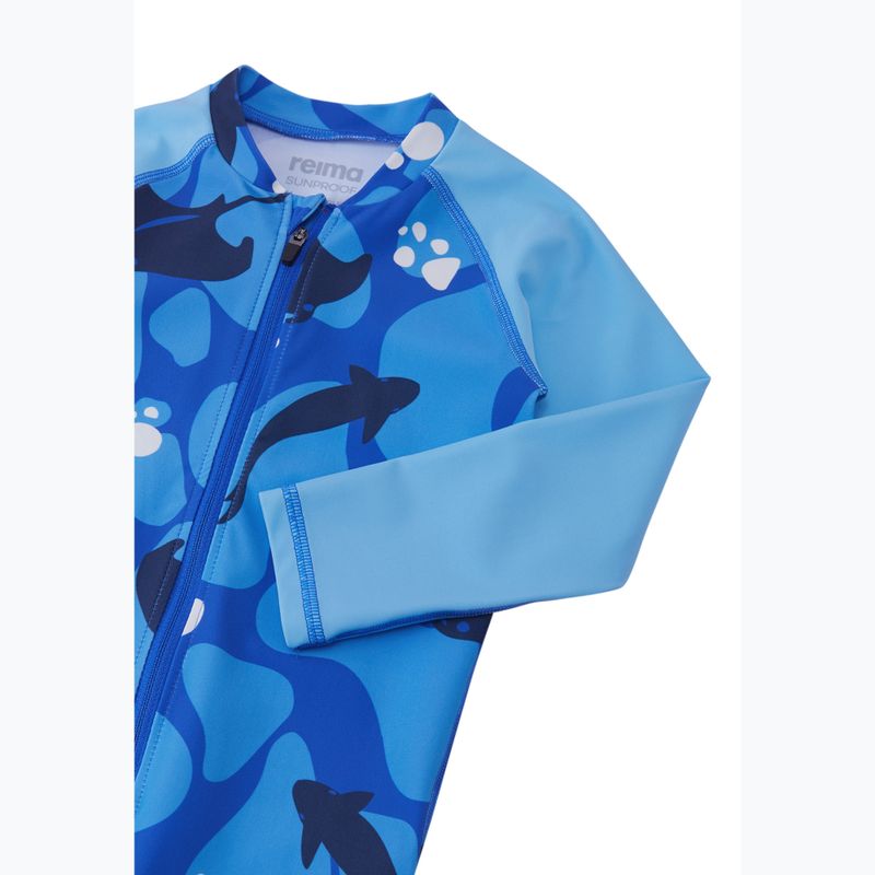 Children's UPF 50+ suit Reima Polskii sparkly blue 3