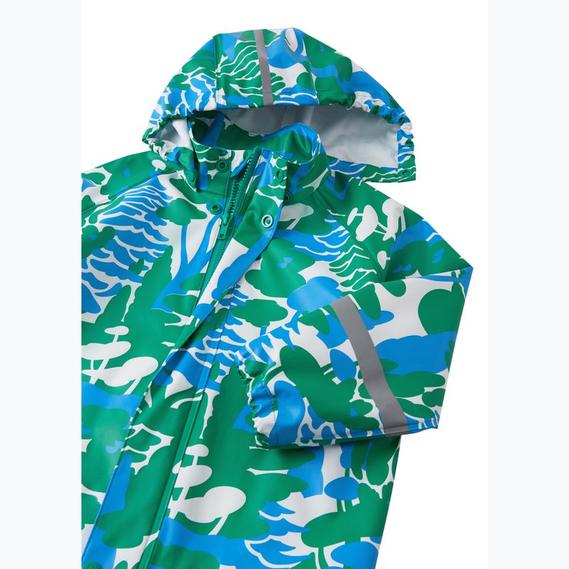 Children's rain jacket Reima Vesi green 3