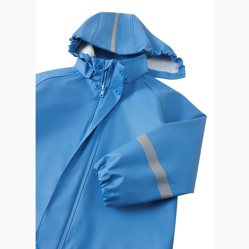 Children's waterproof jacket Reima Lampi cool blue 3