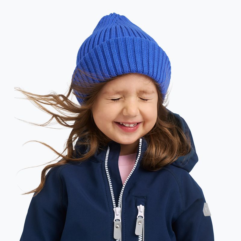 Children's winter hat Reima Hattara sparkly blue 4