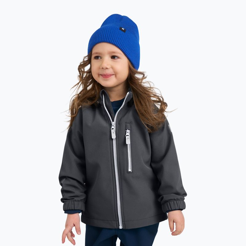 Children's winter hat Reima Hattara sparkly blue 5