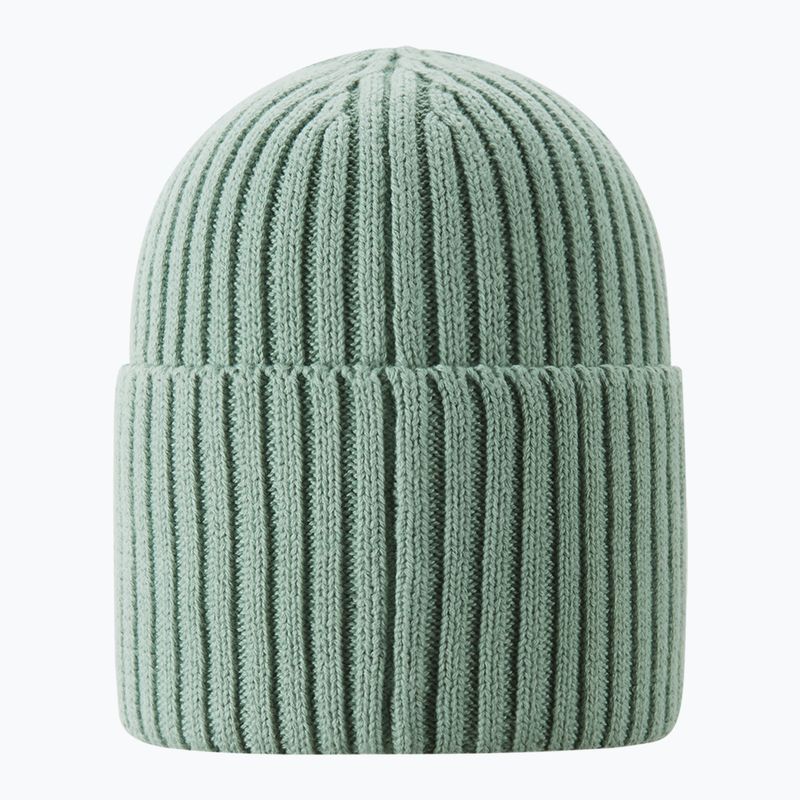 Children's winter hat Reima Hattara stone green 2