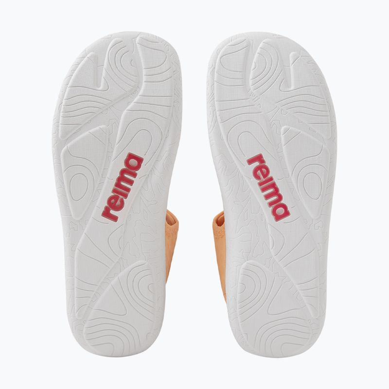 Children's barefoot sandals Reima Rantaan apricot 5