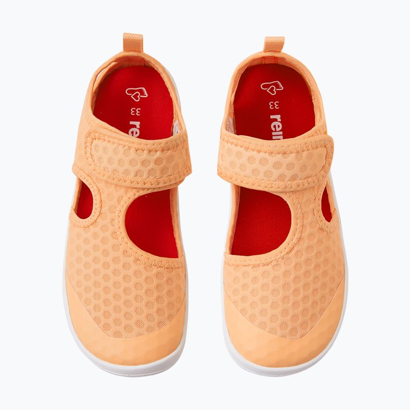 Children's barefoot sandals Reima Rantaan apricot 6