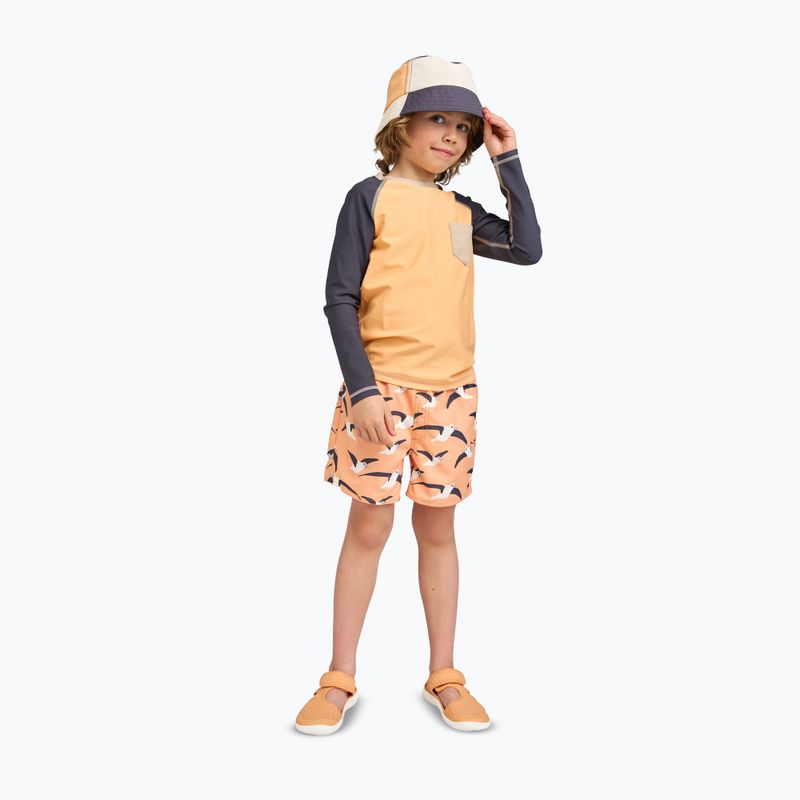 Children's barefoot sandals Reima Rantaan apricot 10