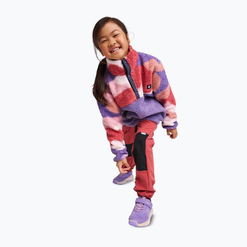Children's trousers Reima Vaeltaa red clay 3