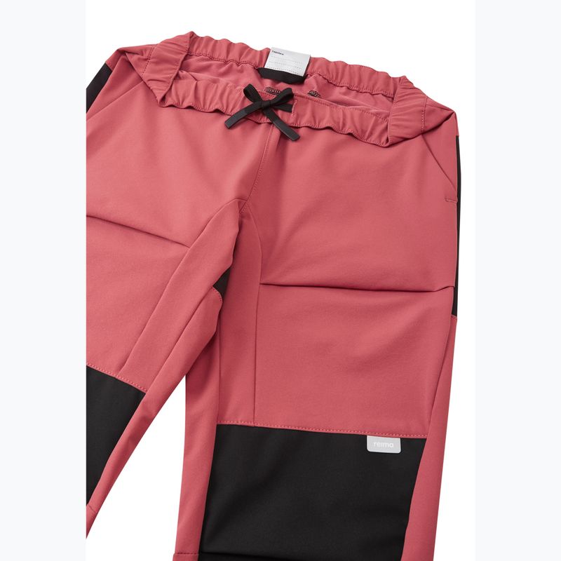 Children's trousers Reima Vaeltaa red clay 9