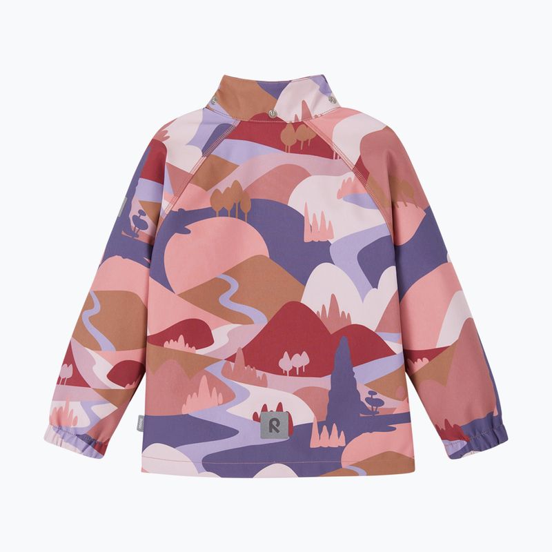 Children's softshell jacket Reima Vantti rose blush 3