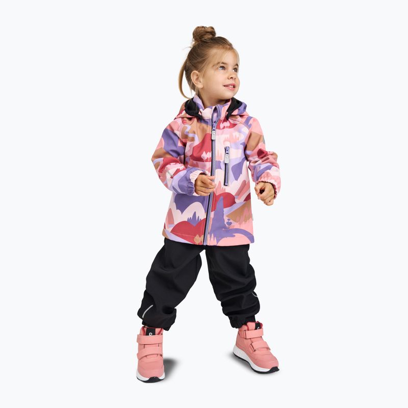 Children's softshell jacket Reima Vantti rose blush 9