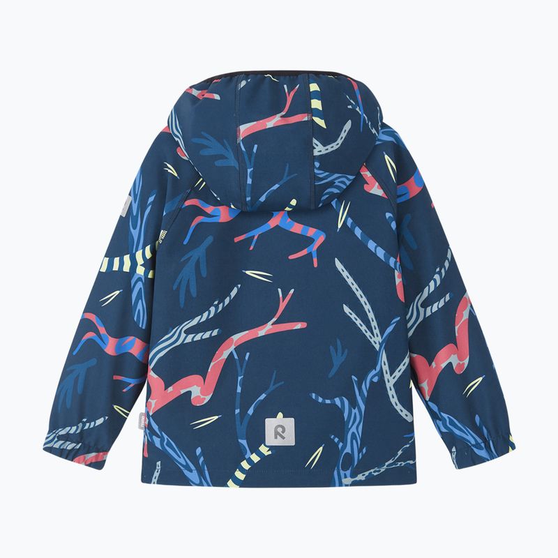 Children's softshell jacket Reima Vantti navy 2