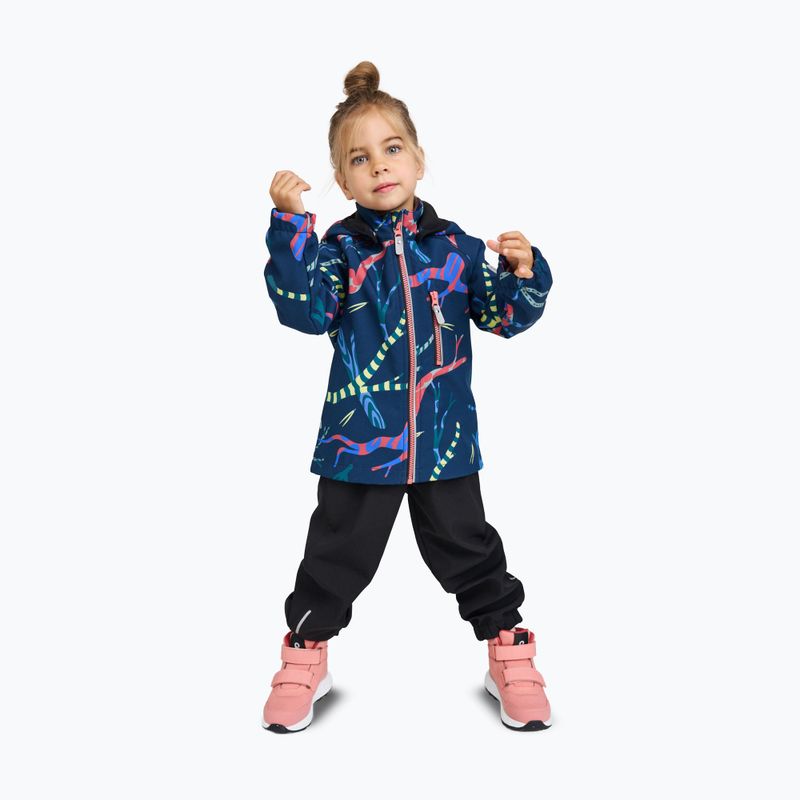 Children's softshell jacket Reima Vantti navy 8