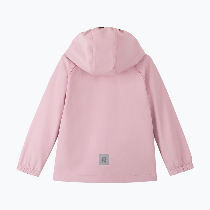 Children's softshell jacket Reima Vantti 5100009C-4500 grey pink 2