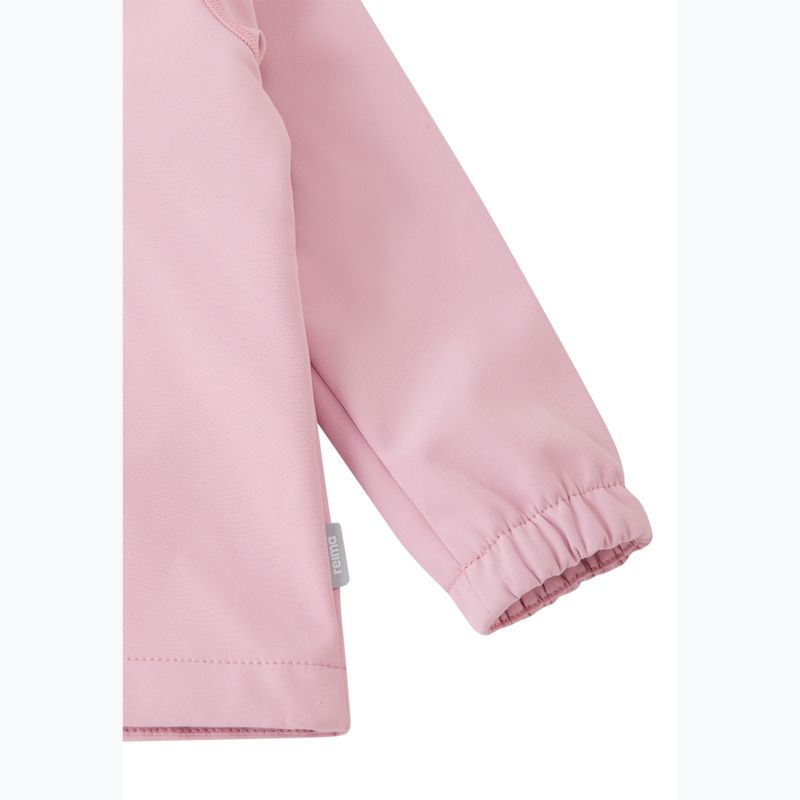 Children's softshell jacket Reima Vantti 5100009C-4500 grey pink 4