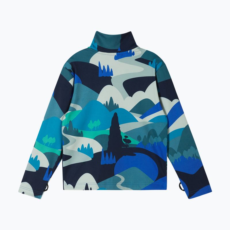 Children's fleece sweatshirt Reima Iisisti sparkly blue 2