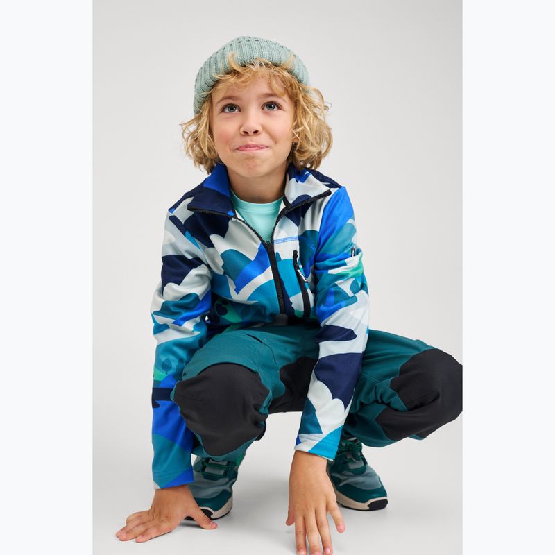 Children's fleece sweatshirt Reima Iisisti sparkly blue 6