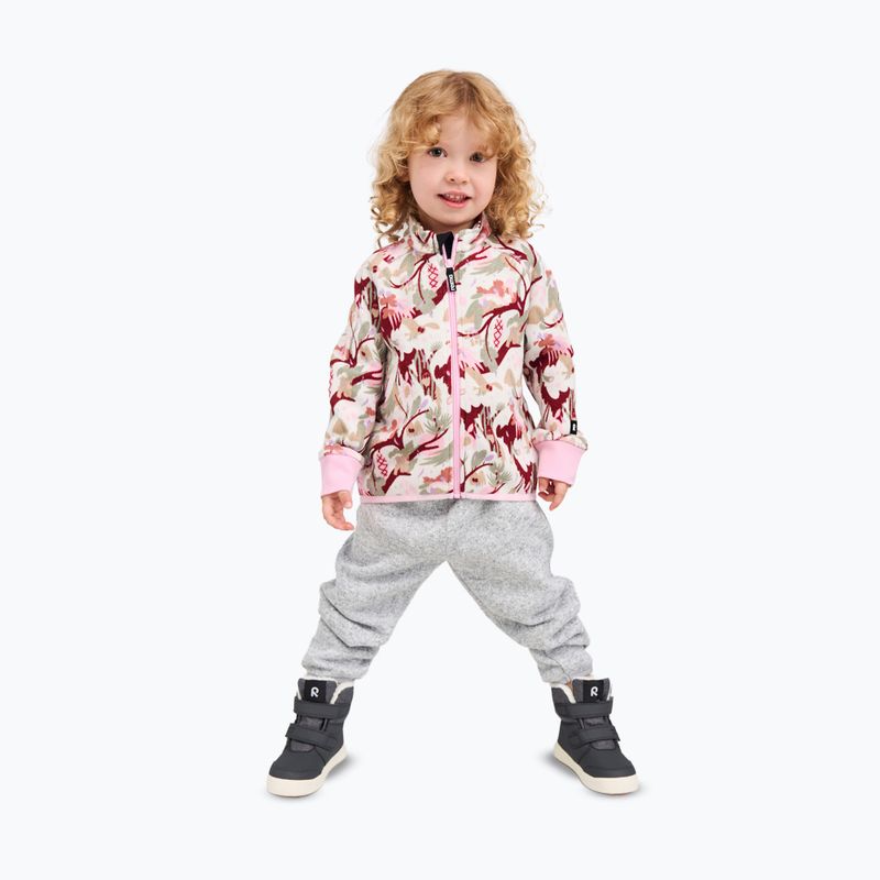 Children's fleece sweatshirt Reima Ornament Light Heather 6