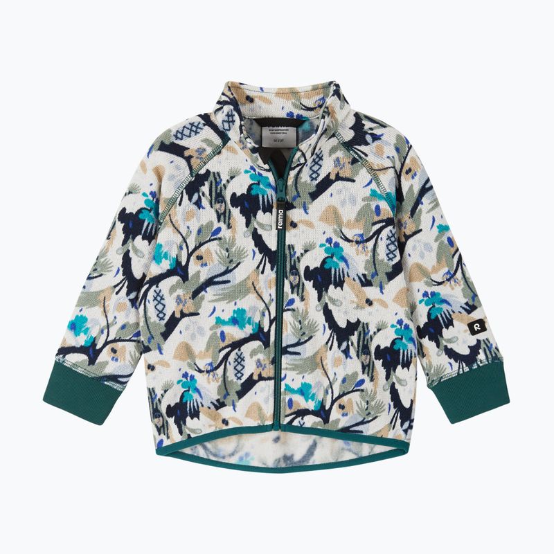 Children's fleece sweatshirt Reima Ornament Sparkly Blue
