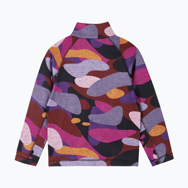 Children's fleece sweatshirt Reima Niksini fucshia 2