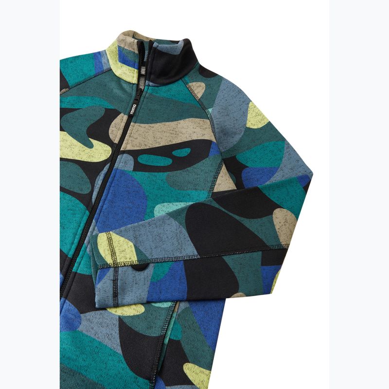 Children's fleece sweatshirt Reima Niksini aquatic blue 3