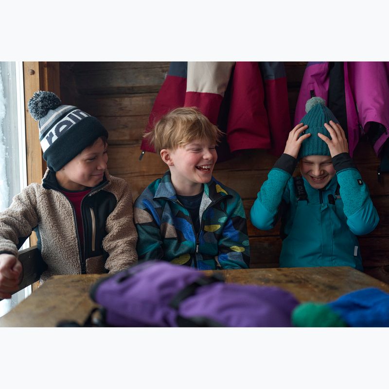 Children's fleece sweatshirt Reima Niksini aquatic blue 8