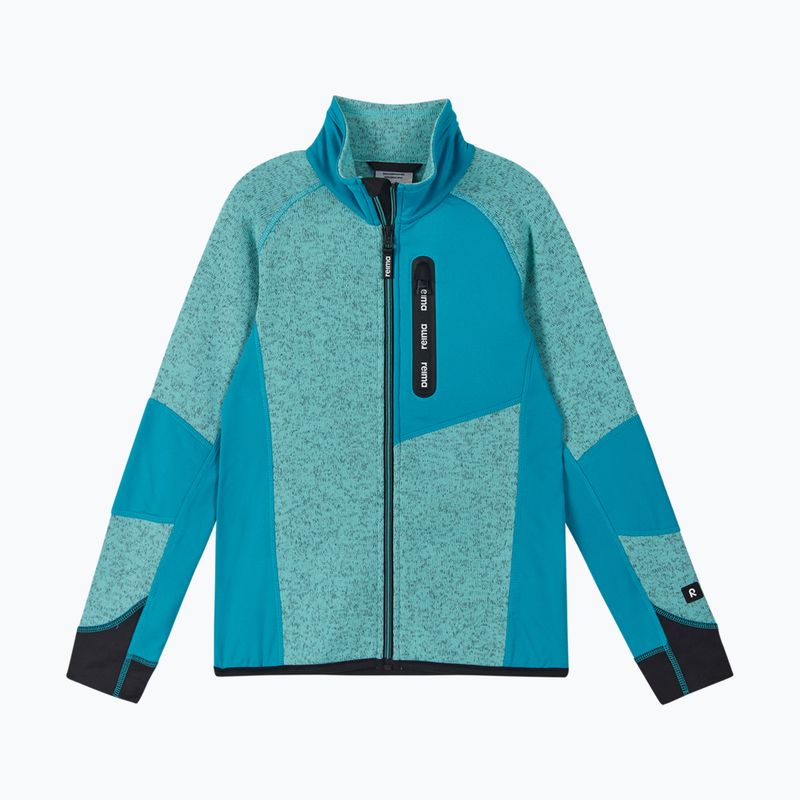 Children's fleece sweatshirt Reima Laskien aquamarine