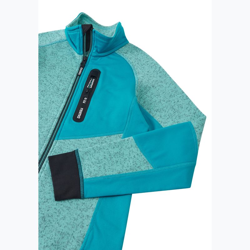 Children's fleece sweatshirt Reima Laskien aquamarine 3