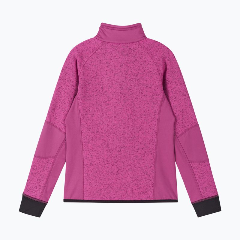 Children's fleece sweatshirt Reima Laskien fucshia 2