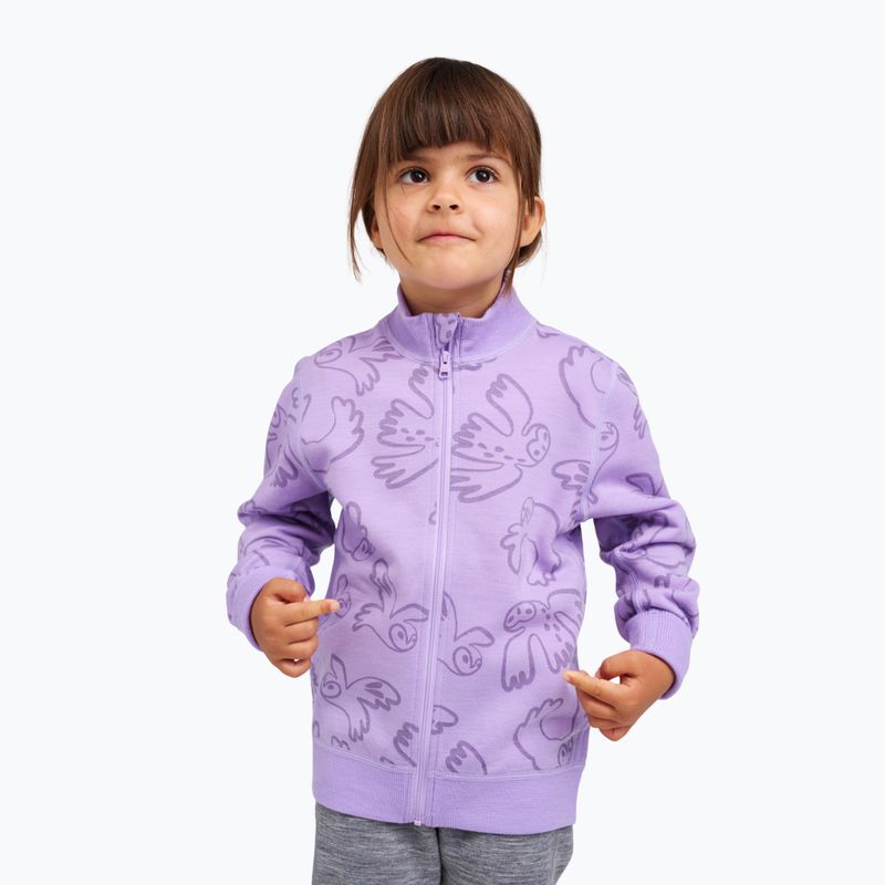 Children's sweatshirt Reima Mahin blooming lilac 5