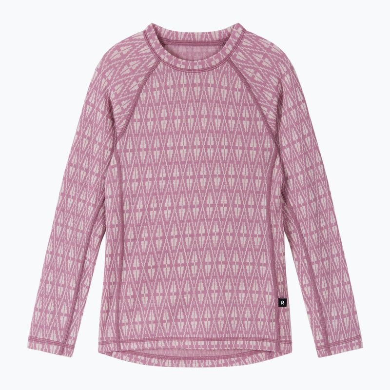 Children's thermal underwear set Reima Taival grey pink 3