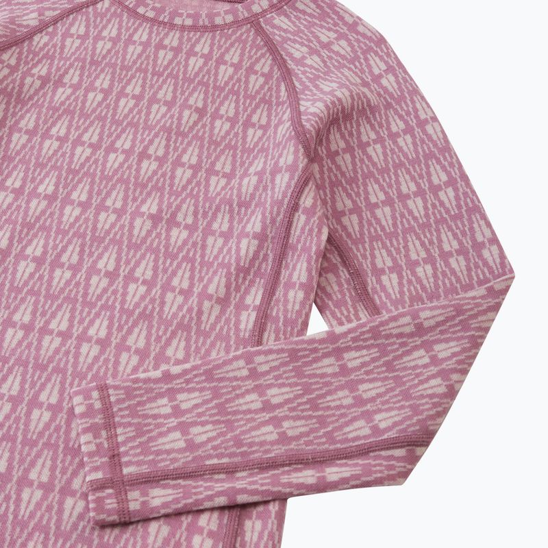 Children's thermal underwear set Reima Taival grey pink 5