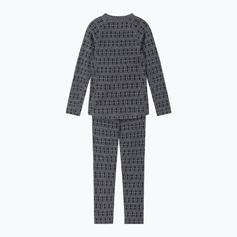 Children's thermal underwear set Reima Taival melange grey 2