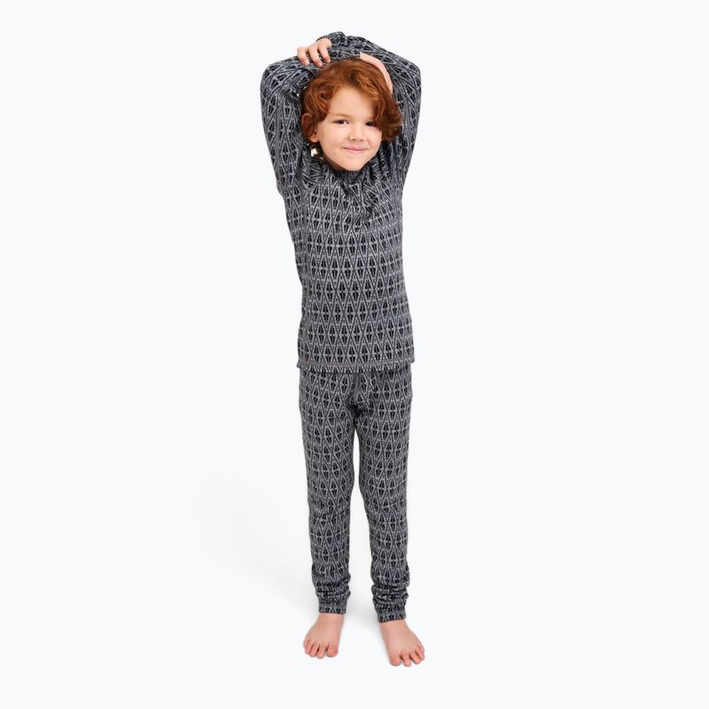 Children's thermal underwear set Reima Taival melange grey 9