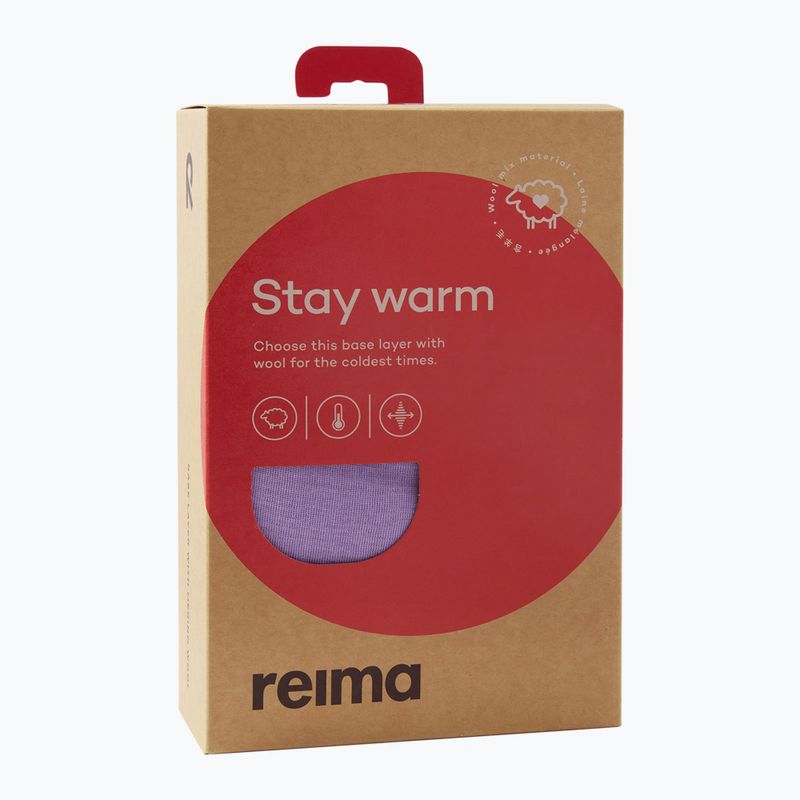 Children's thermal underwear set Reima Kinsei blooming lilac 8
