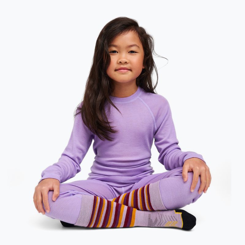 Children's thermal underwear set Reima Kinsei blooming lilac 9