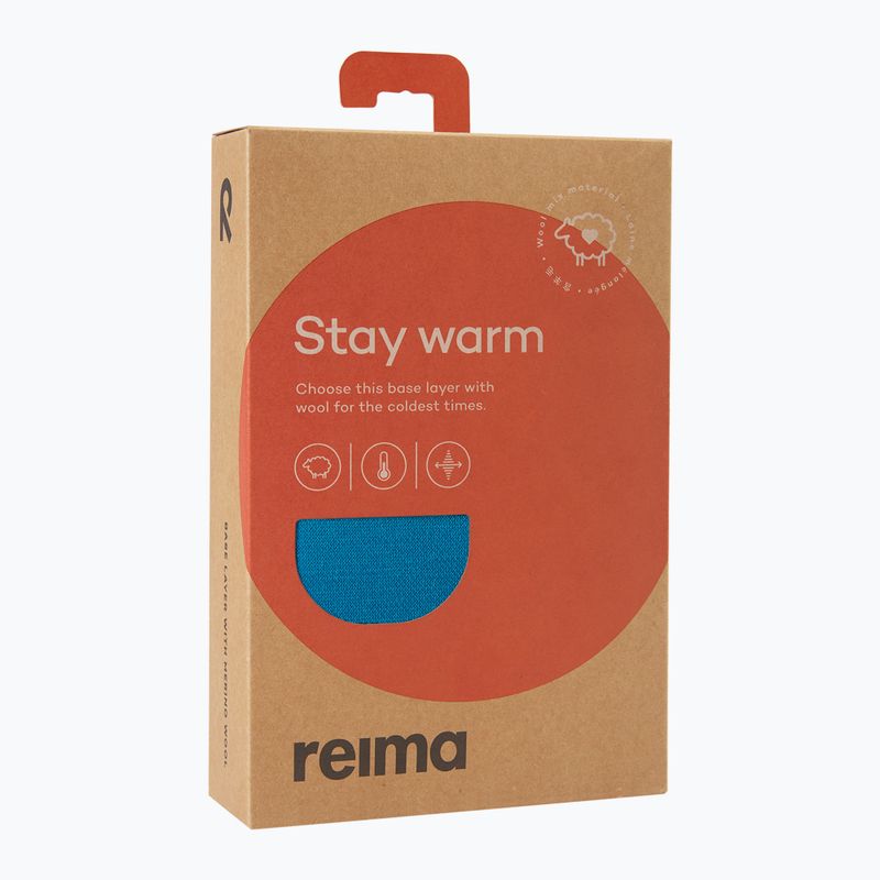 Children's thermal underwear set Reima Taitoa aquatic blue 8