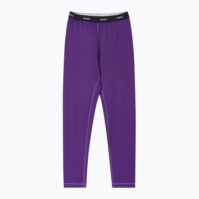 Children's thermal underwear set Reima Lampo plum purple 4