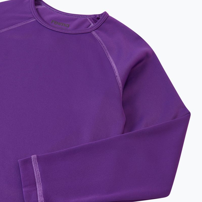 Children's thermal underwear set Reima Lampo plum purple 5