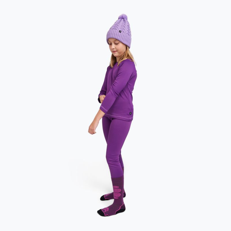 Children's thermal underwear set Reima Lampo plum purple 8