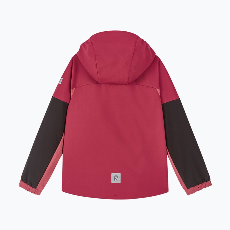 Children's hybrid jacket Reima Vaeltava cranberry 2