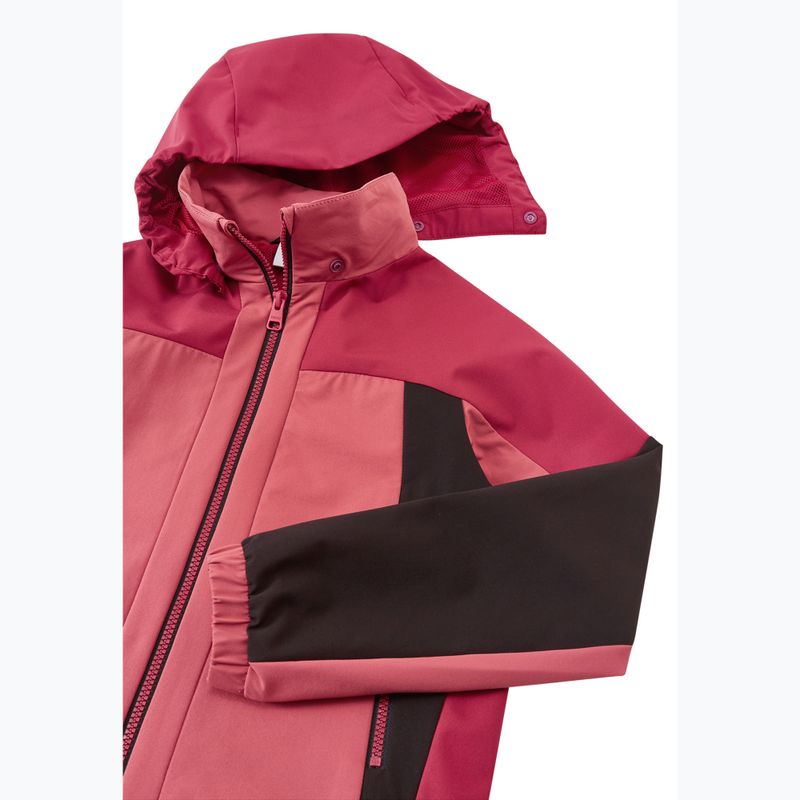 Children's hybrid jacket Reima Vaeltava cranberry 4